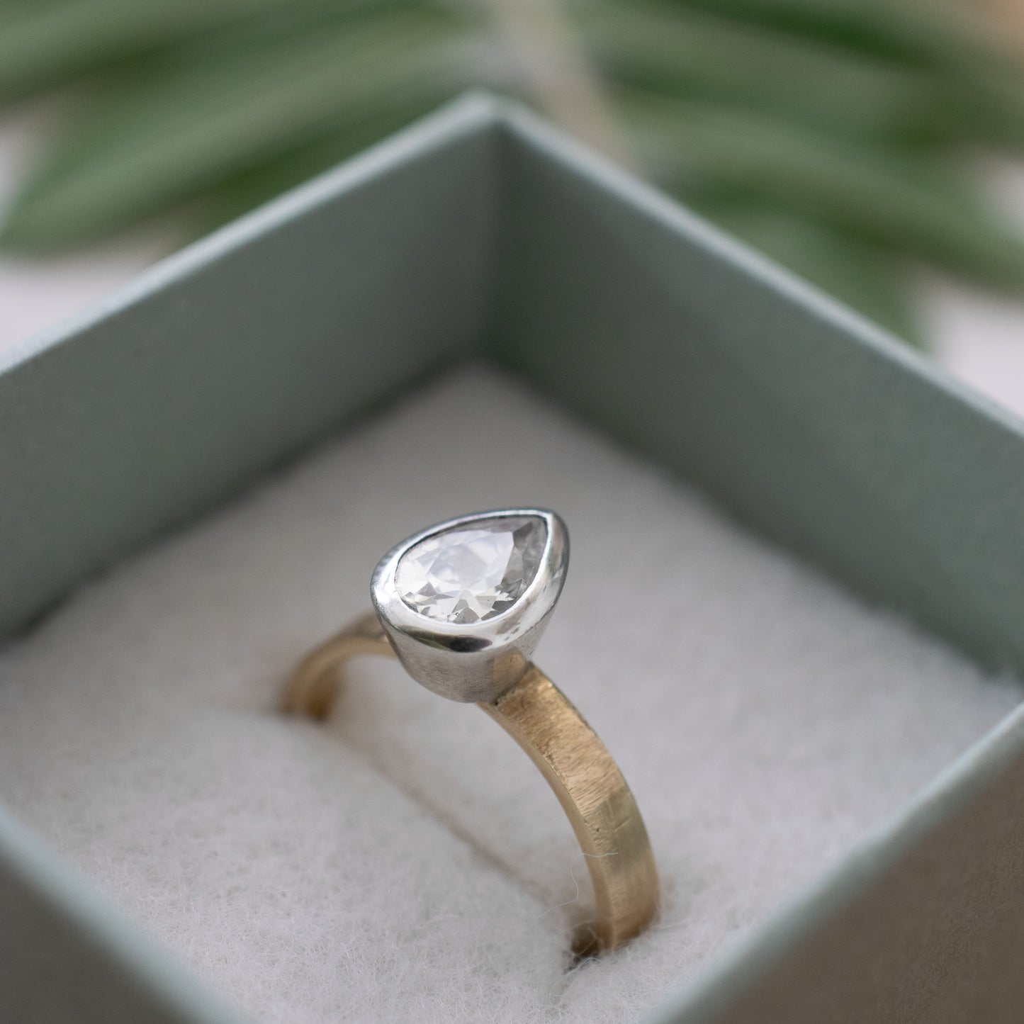 Cubic Zirconia Heirloom Ring
