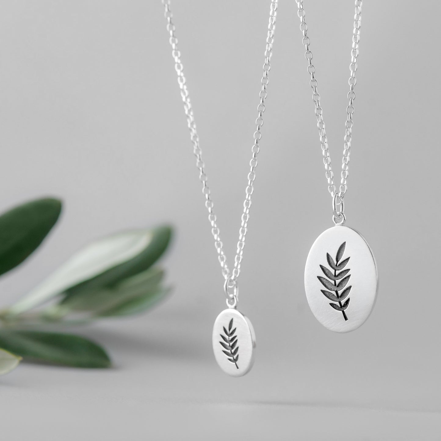 Rowan Foliage Necklace