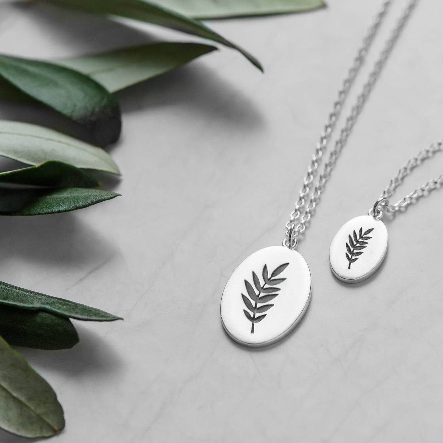 Rowan Foliage Necklace