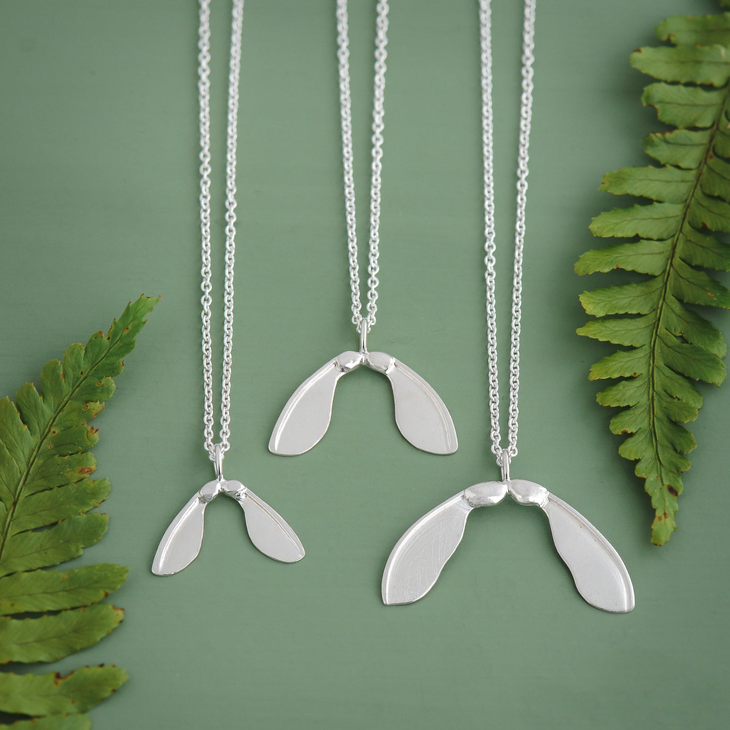 Silver Sycamore Necklace