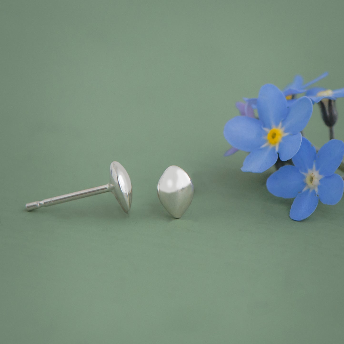 Mini Bud Stud Earrings