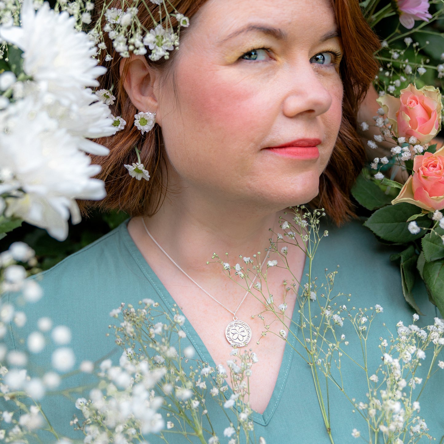 Reversible Blossom Necklace