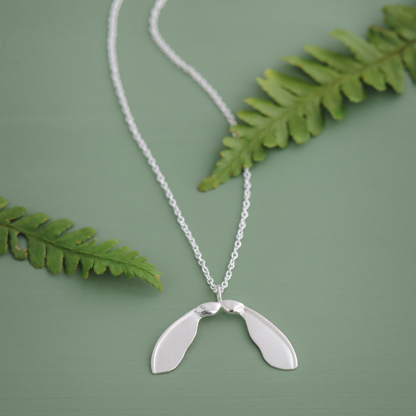 Silver Sycamore Necklace