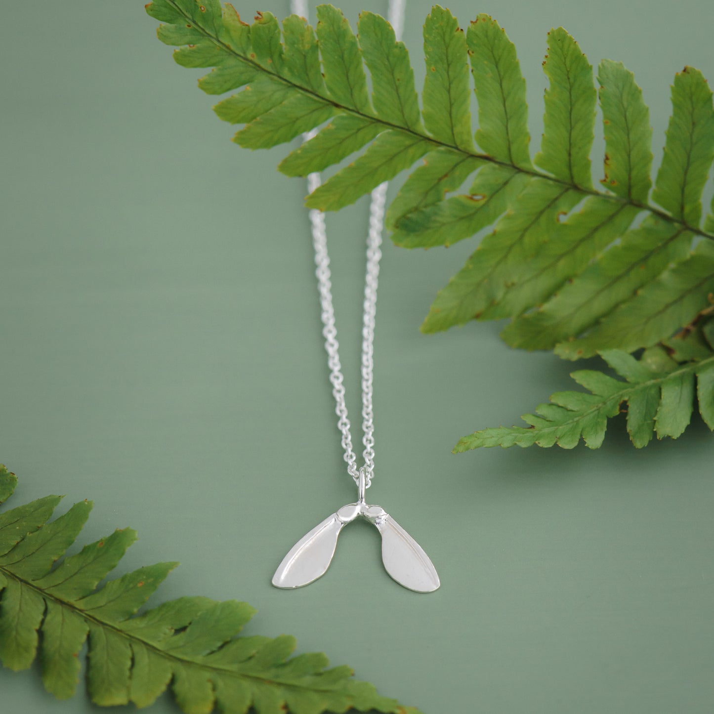 Silver Sycamore Necklace